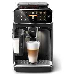 Bild zu Philips 5400 Series Kaffeevollautomat – LatteGo Milchsystem, 12 Kaffeesorten, intuitives Display, 4 Benutzerprofile, schwarz (EP5441/50) für 459,08€ (VG: 569,99€)