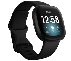 Bild zu [Prime Day 2.0] Fitbit Versa 3 Gesundheits- & Fitness-Smartwatch, GPS mit 6-monatiger Premium-Mitgliedschaft für 114,90€ (VG: 139,50€)