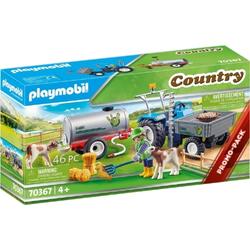Bild zu Playmobil Country – Ladetraktor mit Wassertank (70367) für 19,99€