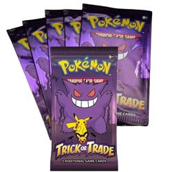pokemon trick and trade booster halloween
