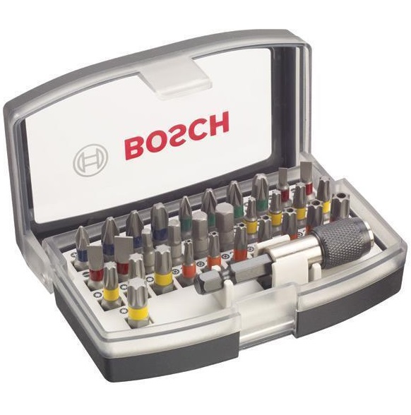 Bild zu 32-teiliges Bosch Schrauberbit-Set mit extra harten Bits für 7,19€ (Vergleich: 13,80€)
