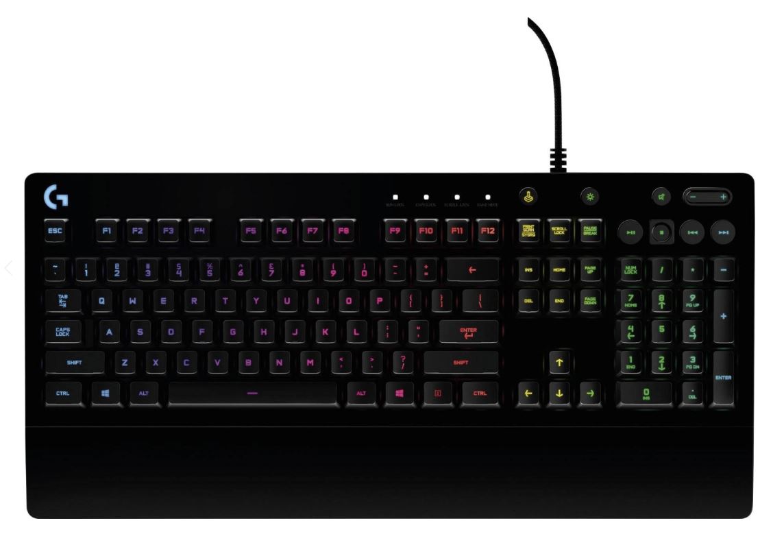 Bild zu Logitech G213 Prodigy Gaming-Tastatur für 34,99€ (VG: 47,84€)