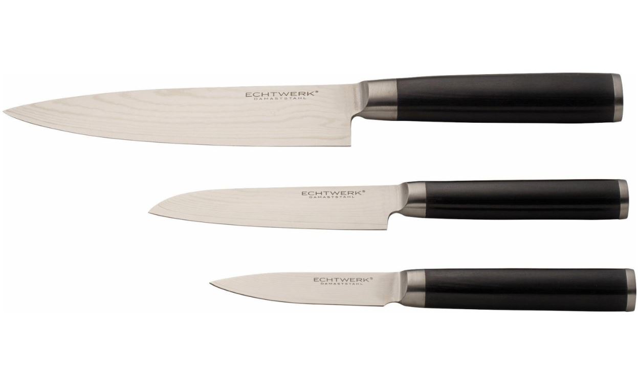 Bild zu Echtwerk EW-DM-0375 Damaszener Messer Set 3-tlg. für 49,70€ (VG: 65,14€)