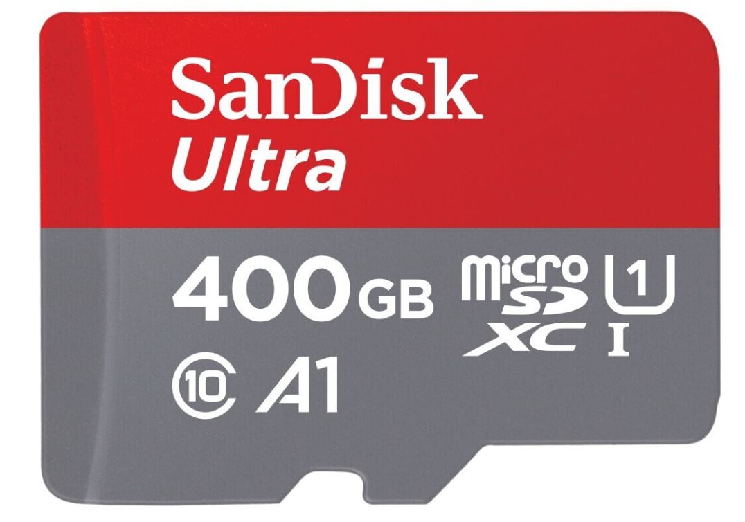 Bild zu SanDisk Ultra microSDXC UHS-I Speicherkarte 400 GB + Adapter für 32,99€ (VG: 50,99€)