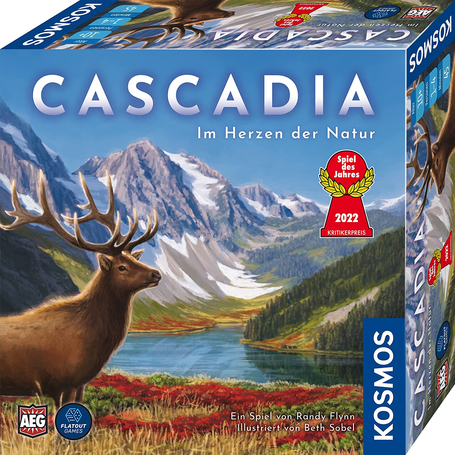 Bild zu Gesellschaftsspiel Kosmos Cascadia – Im Herzen der Natur (682590) für 21,24€ (Vergleich: 26,99€)
