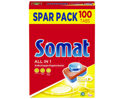 Bild zu Somat All in 1 Spülmaschinen Tabs, 100 Tabs für 10,97€