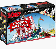 Bild zu PLAYMOBIL Adventskalender 71087 Asterix: Piraten mit schwimmfähigem Piratenschiff, Beiboot und Comicfiguren, Spielzeug für Kinder ab 5 Jahren für 35,99€