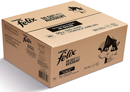 Bild zu FELIX So gut wie es aussieht Katzenfutter nass in Gelee, Sorten-Mix, 120er Pack (120 x 85g) für 28,79€