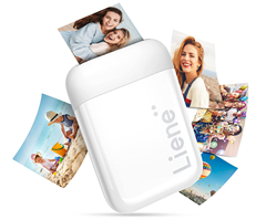 Bild zu Liene 2×3“ Mini Fotodrucker, Bluetooth 5.0, (kompatibel mit IOS & Android) für 72,24€