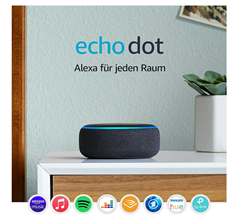 Bild zu Echo Dot (3. Gen.) Intelligenter Lautsprecher mit Alexa-Sprachsteuerung für 17,99€ (VG: 30,96€)