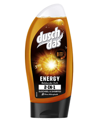 Bild zu 6 x DUSCHDAS 2-in-1 Duschgel & Shampoo Energy ab 5,56€ (= 93 Cent pro Packung)