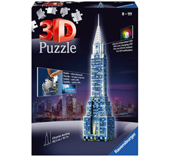 Bild zu Ravensburger 3D Puzzle 12595 – Chrysler Building bei Nacht für 15,94€ (VG: 29,01€)