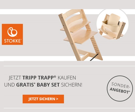 Bild zu Stokke Tripp Trapp Treppenhochstuhl inklusive Baby Set in verschiedenen Farben reduziert