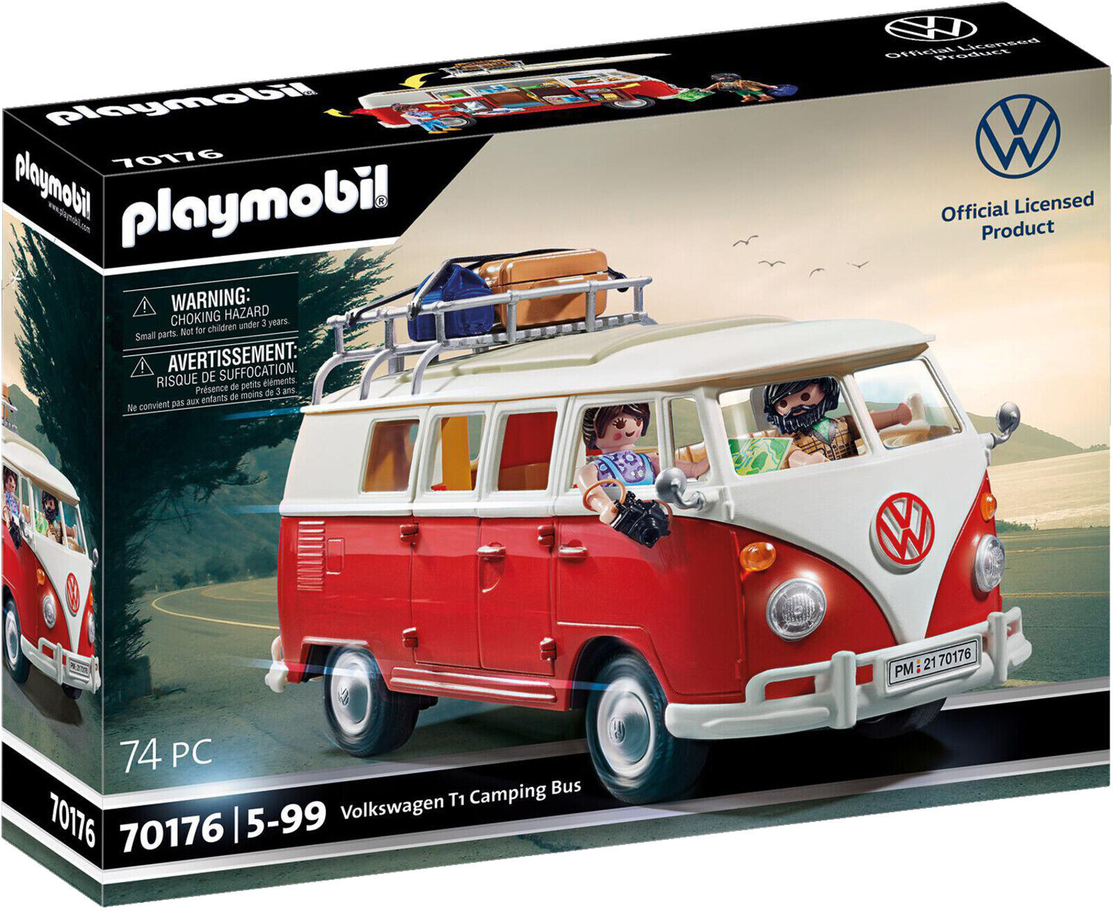 Bild zu Playmobil Volkswagen T1 Camping Bus (70176) für 24,65€ (Vergleich: 29€)