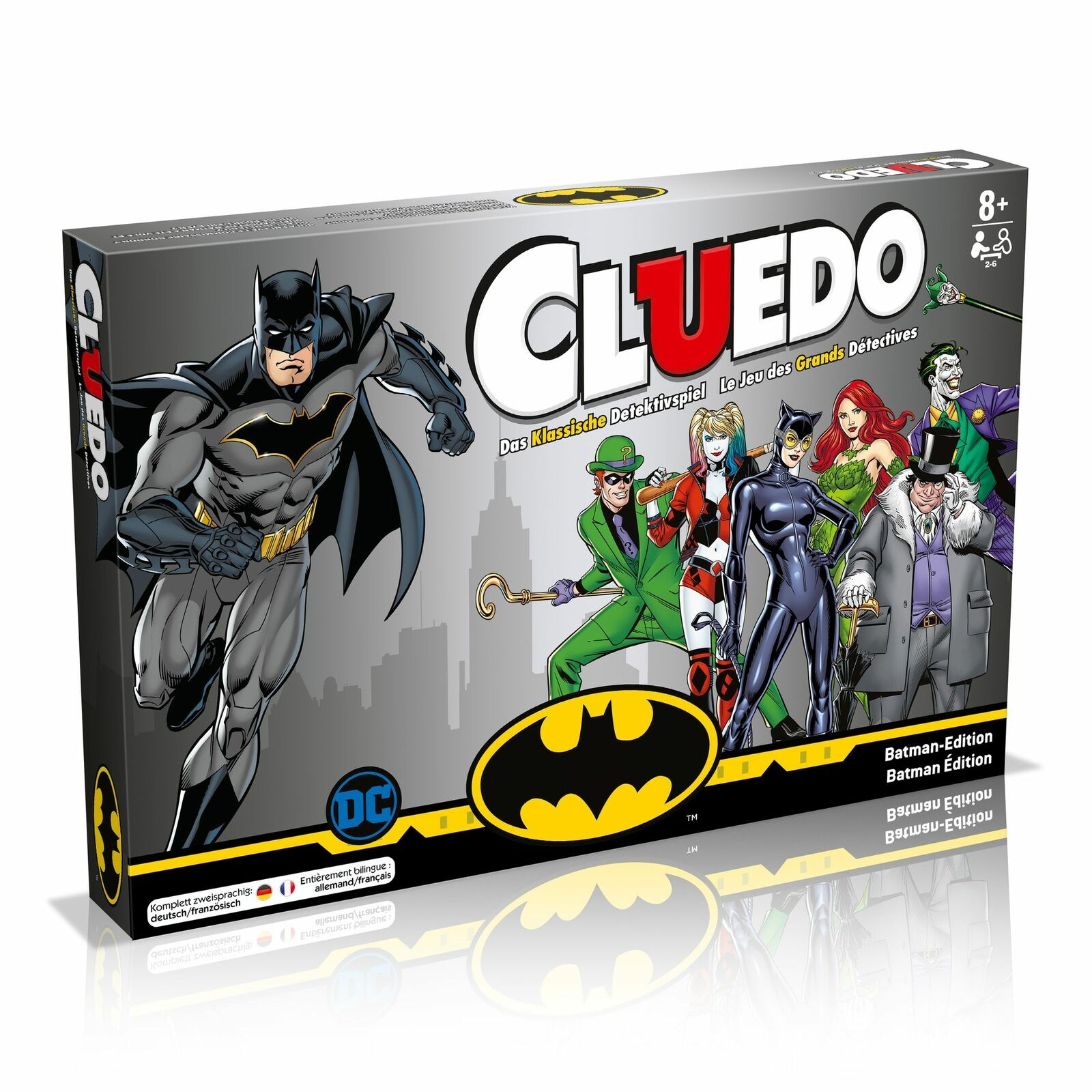 Bild zu Gesellschaftsspiel Cluedo Batman Edition für 24,99€ (Vergleich: 39,95€)