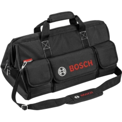 Bild zu Bosch Handwerkertasche, Schwarz (Gr. L, 67L Volumen Tragelast max. 25kg) für 29,99€ (VG: 37,99€)