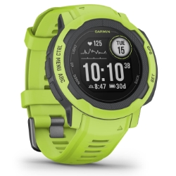 Bild zu [neuer Bestpreis] Garmin Instinct 2 – wasserdichte GPS-Smartwatch (< 28 Tagen Akku) in Limone für 208,99€ (VG: 231,99€)