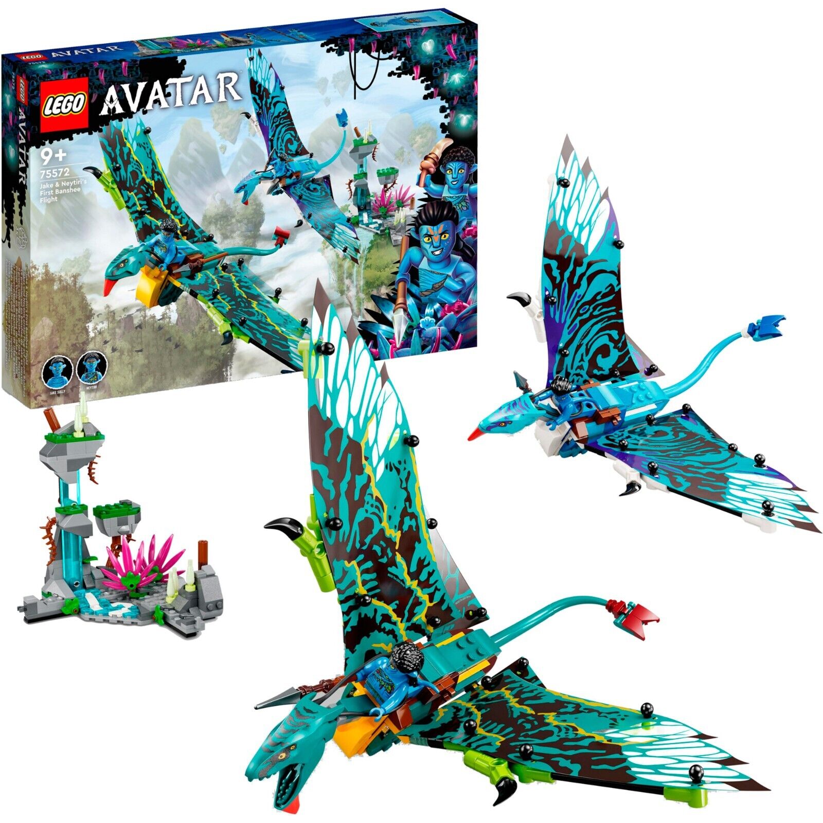 Bild zu Lego Avatar Jake und Neytiris erster Flug auf einem Banshee (75572) für 32,99€ (Vergleich: 40,89€)