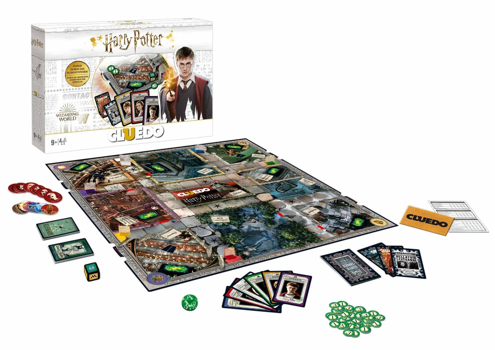 Bild zu Gesellschaftsspiel Cluedo Harry Potter für 24,29€ (Vergleich: 30,98€)