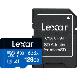 128GB Lexar High-Performance 633x MicroSDXC