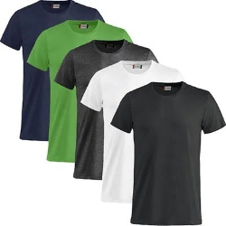 5 Pack Clique Basic T-Shirts