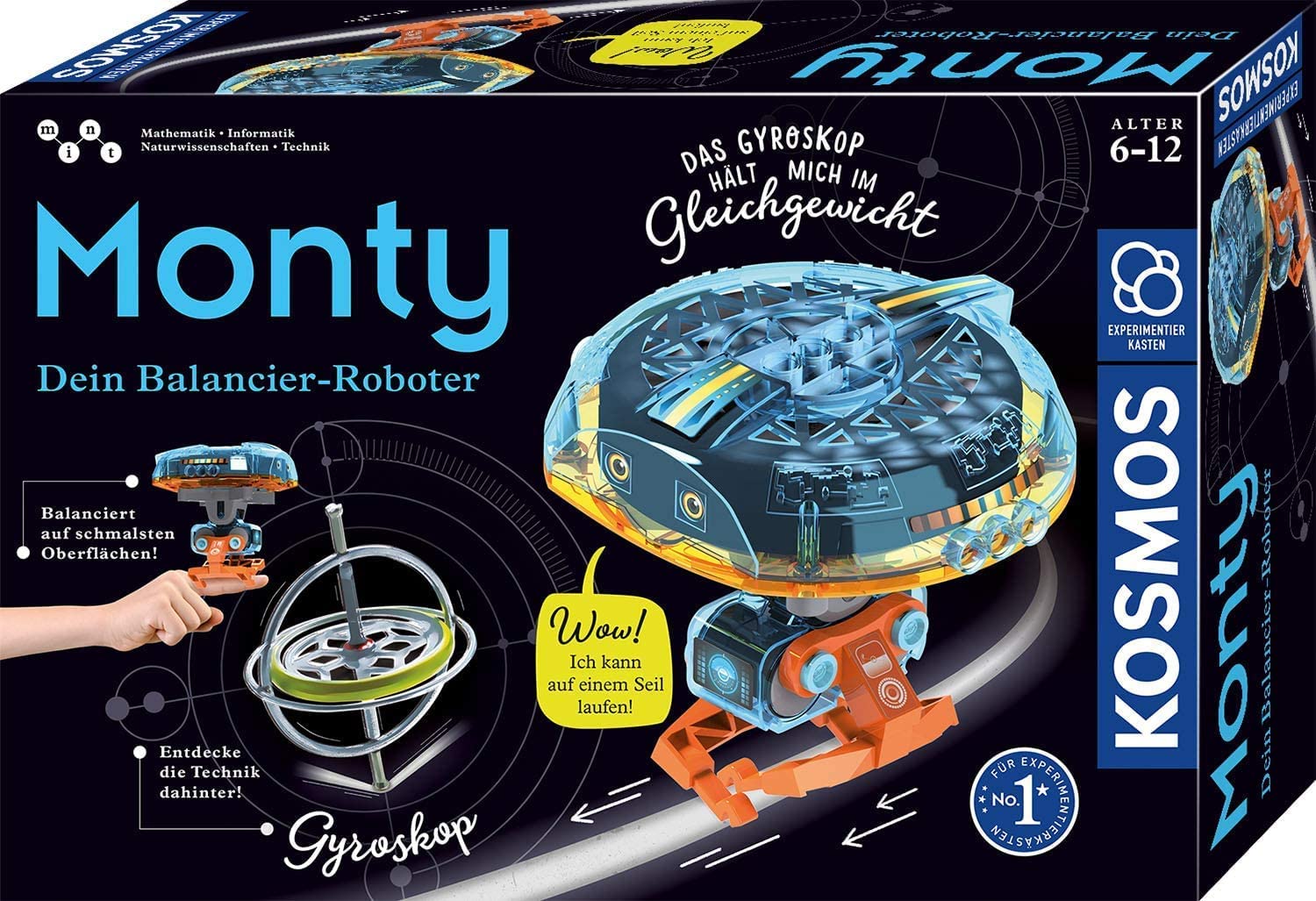 Bild zu Kosmos Monty Balancier-Roboter (621025) für 16€ (Vergleich: 28,94€)