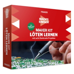 Bild zu Franzis Maker Kit Löten lernen – Mach’s einfach für 20€ (VG: 25,94€)