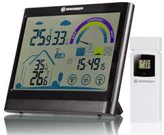 Bild zu Bresser 7007402 Touchscreen Wetterstation Funk- Thermo-/Hygrometer mit Lüftungsempfehlung für 19,99€ (VG: 40,98€)