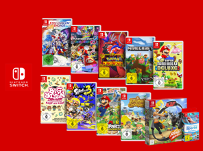 Bild zu [endet heute] MediaMarkt: 3 Nintendo Switch Games für 111€