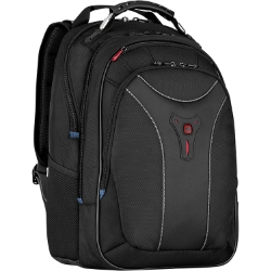 Bild zu Wenger Carbon Mac Backpack in Schwarz für 49,90€ (VG: 61,27€)