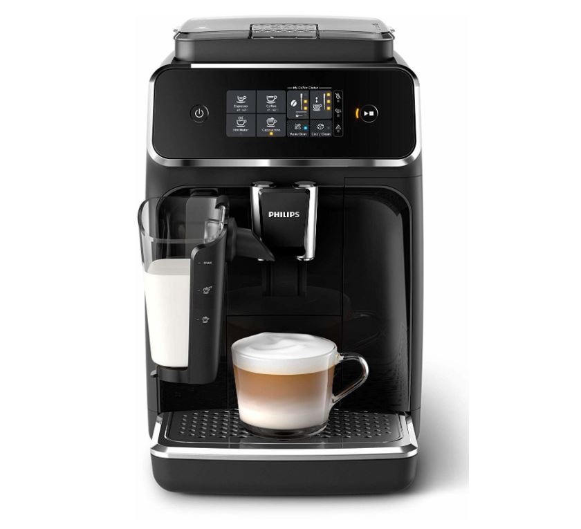 Bild zu Philips Domestic Appliances 2200 Serie EP2231/40 Kaffeevollautomat für 333,99€ (VG: 398,90€)