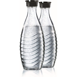 Bild zu [Prime oder Abholstation] 2er Pack SodaStream Glaskaraffe (2x 615ml Gasflasche, spülmaschinenfest) für 14,63€ (VG: 17,99€)