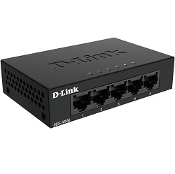 Bild zu D-Link DGS-105GL 5-Port Unmanaged Gigabit Switch für 12€ (Vergleich: 18,50€)
