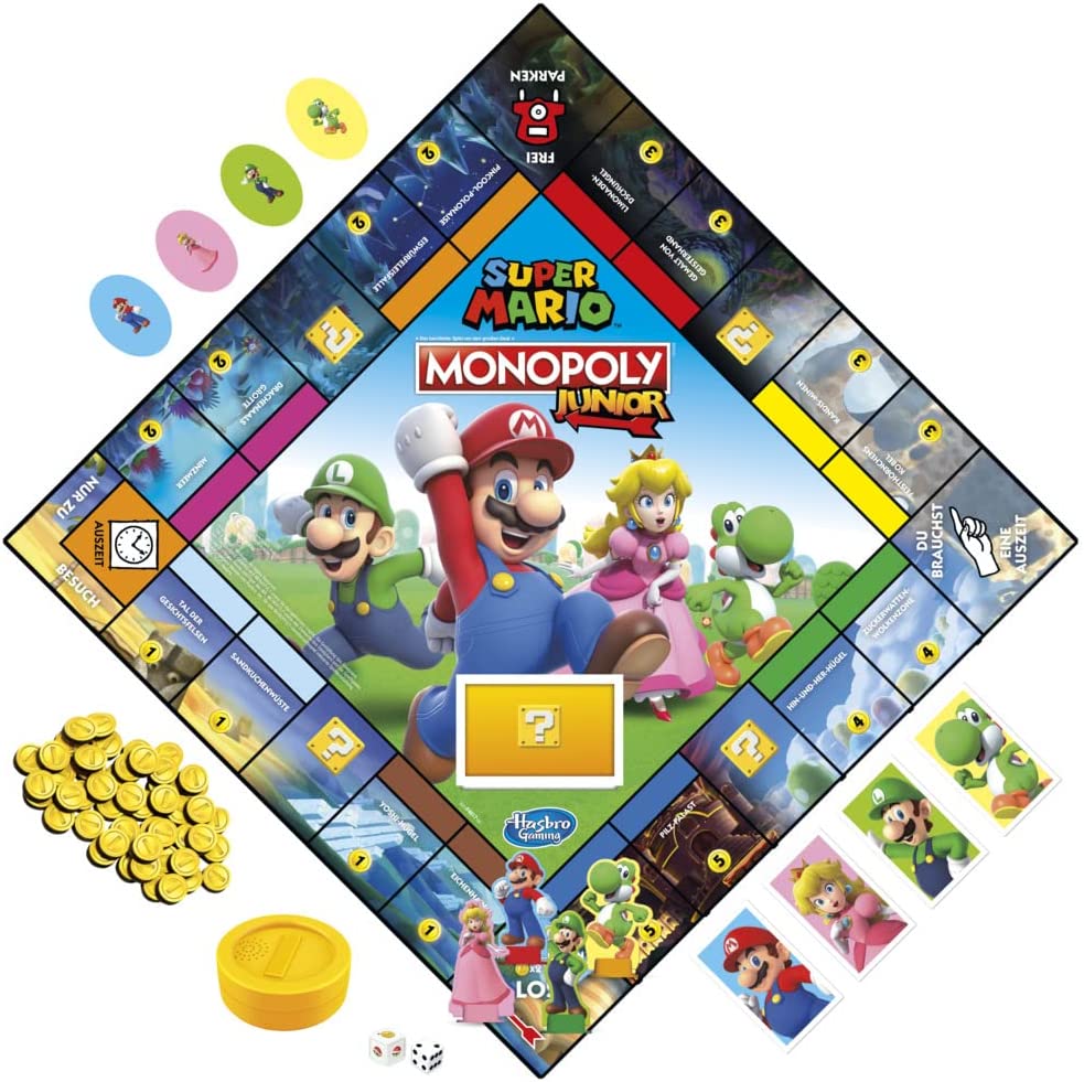 Bild zu Hasbro Monopoly Junior Super Mario Edition für 25,49€ (Vergleich: 29,13€)