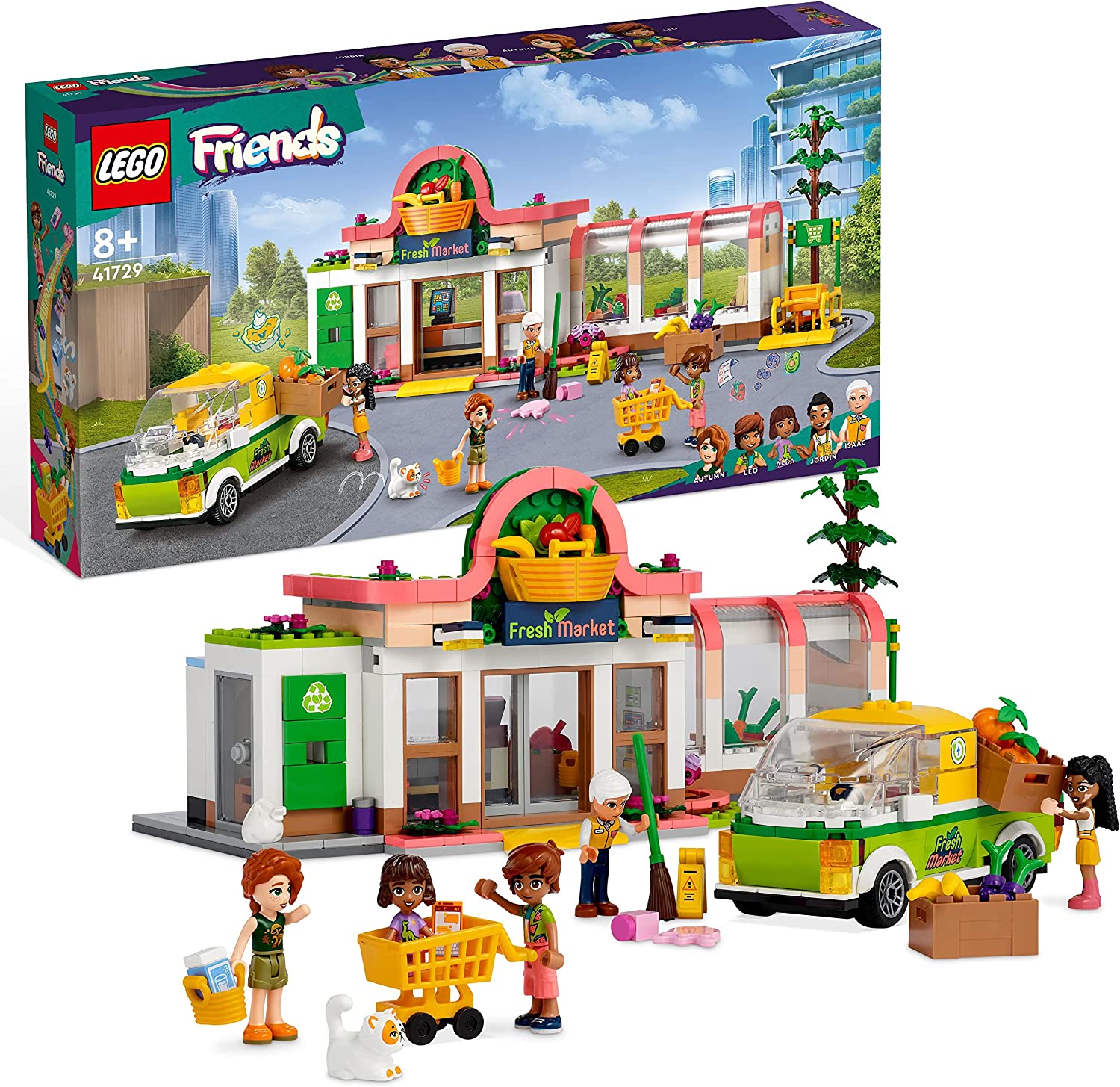 Bild zu Lego Friends Bio-Laden (41729) für 47,02€ (Vergleich: 56,94€)