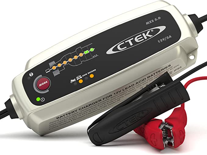 Bild zu 12 Volt Batterieladegerät CTEK MXS 5.0 mit Rekonditionierungsmodus und AGM-Option für 58,23€ (Vergleich: 68,50€)