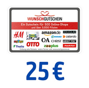 Payback: 25€ Wunschgutschein für 21,99€ ›