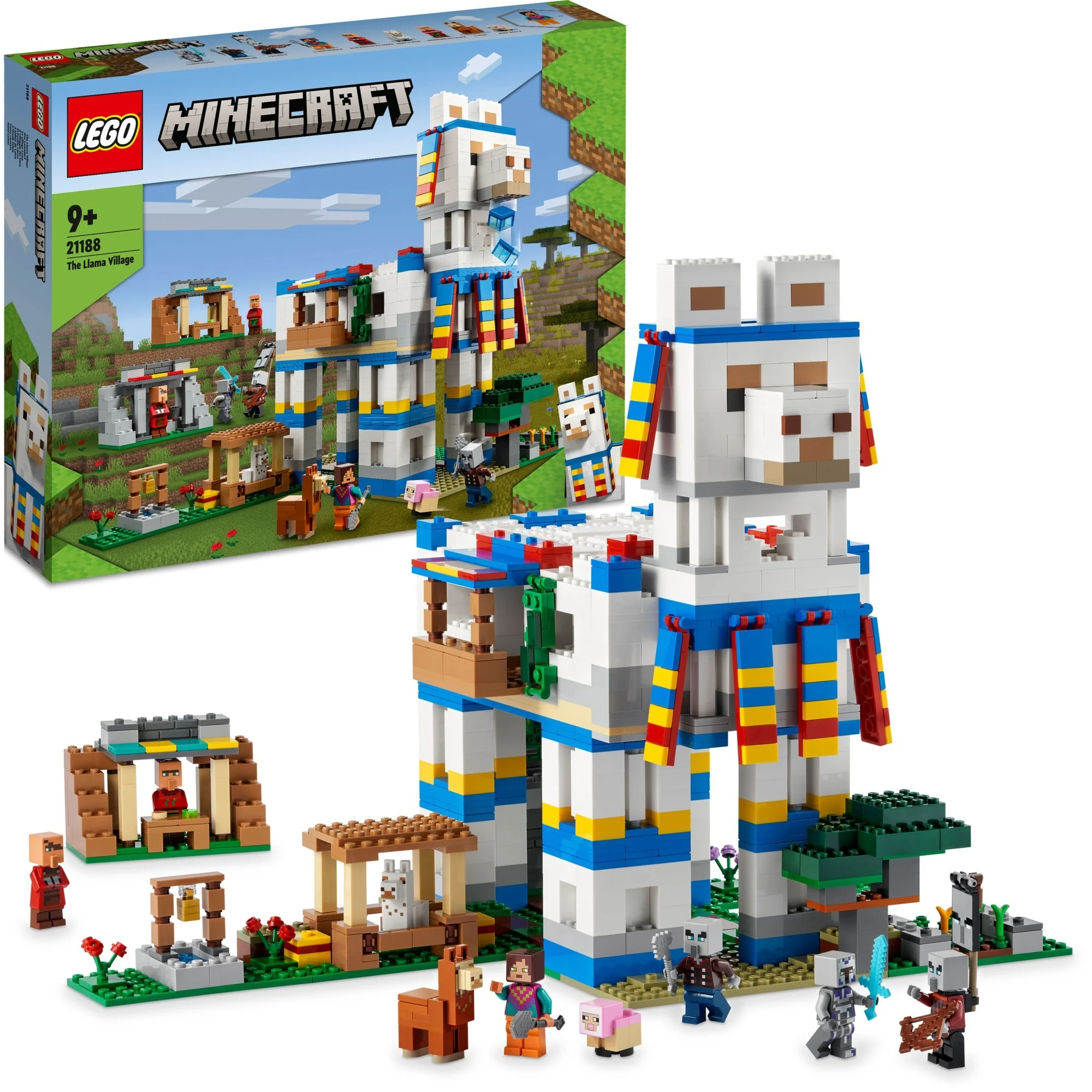 Bild zu Lego Minecraft Das Lamadorf (21188) für 79,90€ (Vergleich: 92,31€)
