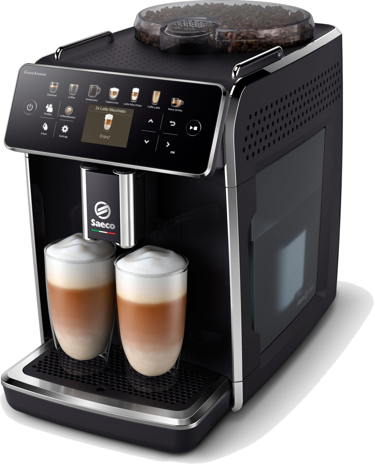 Bild zu Kaffeevollautomat Saeco SM6580/00 GranAroma für 583,99€ (Vergleich: 683,99€)