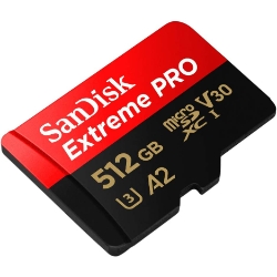 Bild zu SanDisk Extreme PRO 512 GB microSDXC Speicherkarte, A2, U3, inkl. SD-Adapter für 71,98€ (VG: 89,90€)