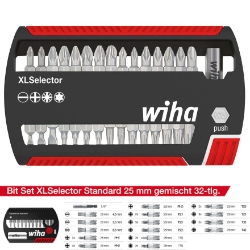 Bild zu WIHA Bit Set XL Selector Standard (29417), 32-teilig für 20,07€ (VG: 35,89€)