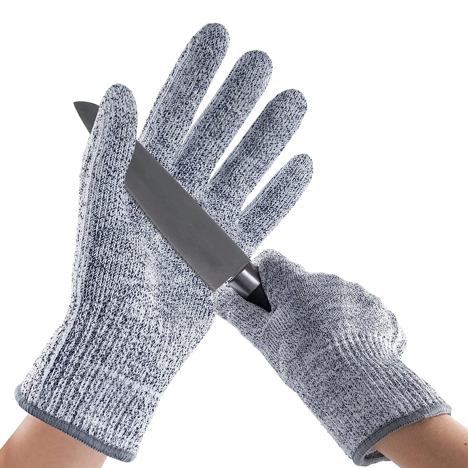 Bild zu ANDANDA Schnittschutz-Handschuhe mit Level 5 Schutz für 4,49€