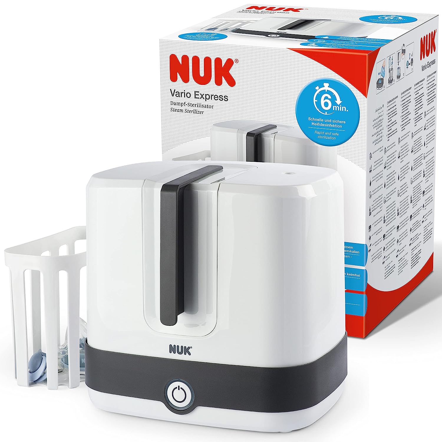 Bild zu NUK Vario Express Dampf-Sterilisator Modular für 39,99€ (Vergleich: 54,90€)