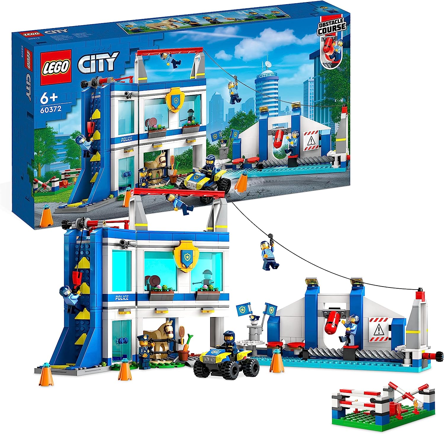 Bild zu Lego City Polizeischule mit Hindernisstrecke (60372) für 51,99€ (Vergleich: 61,98€)