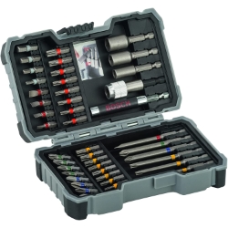 Bild zu 43-teilige Bosch Professional Schrauberbit und Steckschlüssel-Set für 17,99€ (VG: 20,55€)