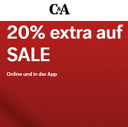 Bild zu C&A: 20% Extra-Rabatt auf die bereits reduzierten Artikel im Sale