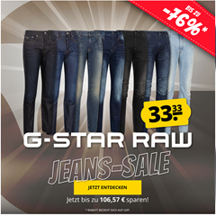 Bild zu G-STAR RAW Jeans-Sale für 33,33€ je Jeans