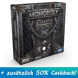 Bild zu Monopoly Game of Thrones mit Musikausgabe für 39,99€ (VG: 44,95€) – 50% Cashback zusätzlich