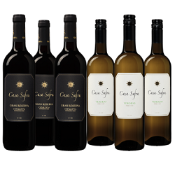 Bild zu Die Weinbörse: Weinpaket Casa Safra Gran Reserva & Verdejo mit sechs Flaschen für 29,99€