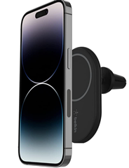 Bild zu Belkin BoostCharge drahtloser magnetischer Kfz-Telefon-Halter, kompatibel mit MagSafe-fähigem iPhones für 24,99€ (VG: 35,62€)